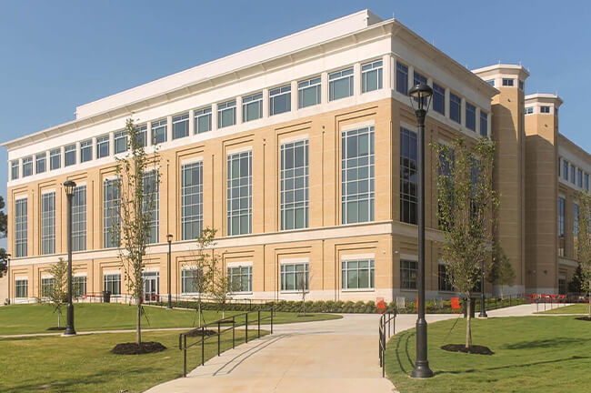 School built by Steiling Architecture